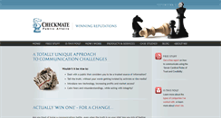Desktop Screenshot of checkmatepublicaffairs.com